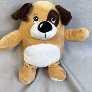 Liam Nathan Progressive Plush Stuffed Dog Brown Tan White Puppy Pet